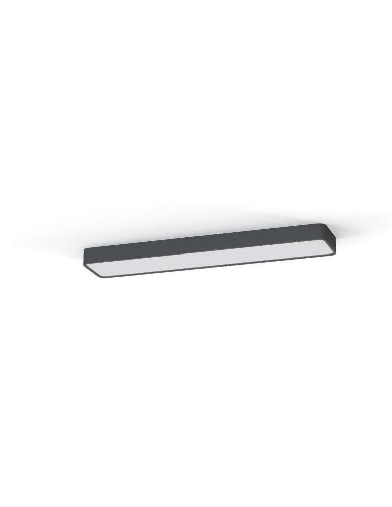 Nowodvorski SOFT CEILING LED 90X20 Sufitowa Plafon Max moc 16W LED TUBE T8 Grafitowy 7531 Nowodvorski SOFT CEILING LED 90X20 Sufitowa Plafon Max moc 16W LED TUBE T8 Grafitowy 7531