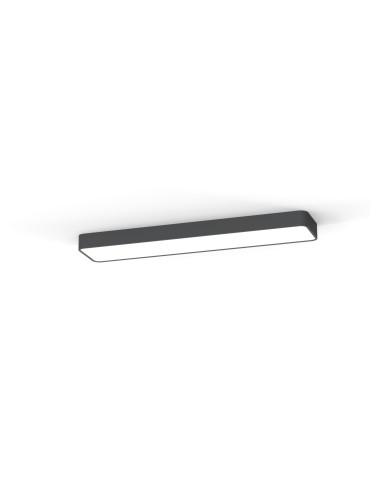 Nowodvorski SOFT CEILING LED 90X20 Sufitowa Plafon Max moc 16W LED TUBE T8  Grafitowy 7531 - produkt 2