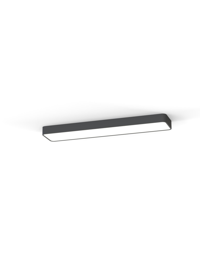 Nowodvorski SOFT CEILING LED 90X20 Sufitowa Plafon Max moc 16W LED TUBE T8 Grafitowy 7531 Nowodvorski SOFT CEILING LED 90X20 Sufitowa Plafon Max moc 16W LED TUBE T8 Grafitowy 7531