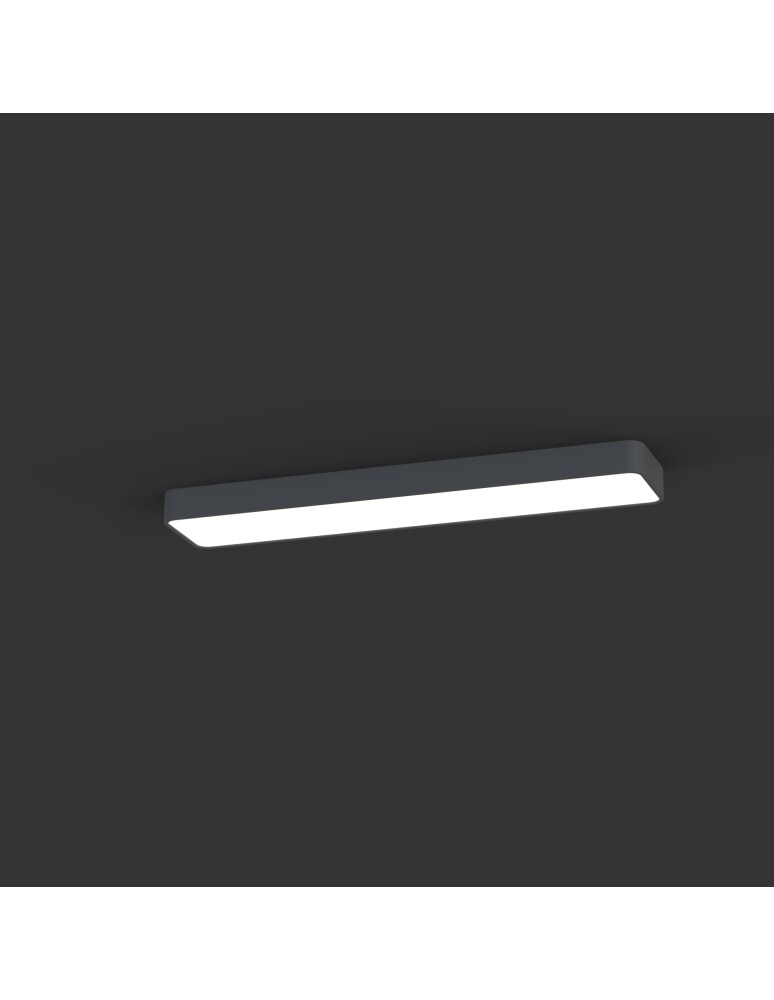 Nowodvorski SOFT CEILING LED 90X20 Sufitowa Plafon Max moc 16W LED TUBE T8 Grafitowy 7531 Nowodvorski SOFT CEILING LED 90X20 Sufitowa Plafon Max moc 16W LED TUBE T8 Grafitowy 7531