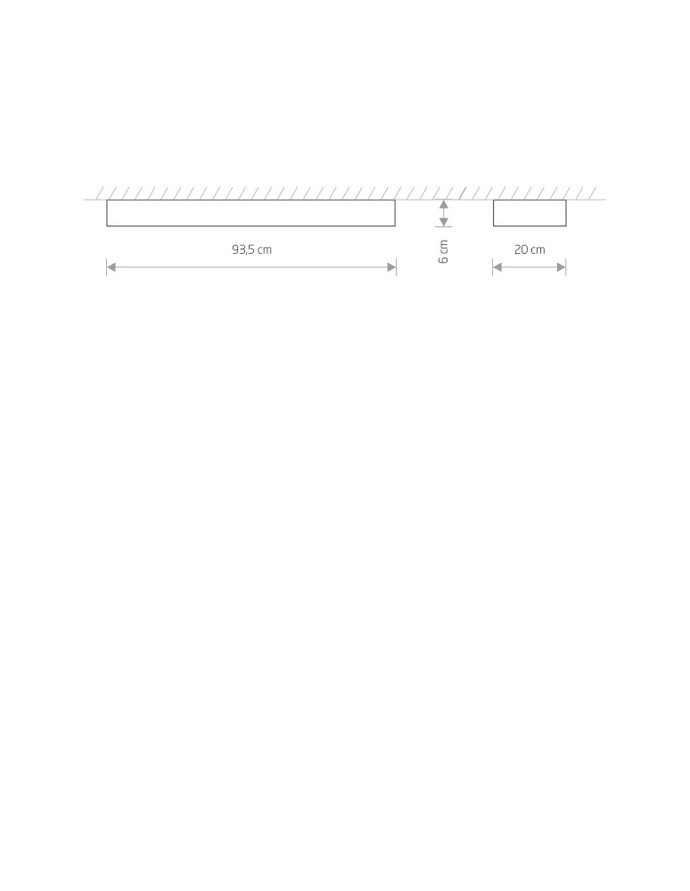 Nowodvorski SOFT CEILING LED 90X20 Sufitowa Plafon Max moc 16W LED TUBE T8 Grafitowy 7531 Nowodvorski SOFT CEILING LED 90X20 Sufitowa Plafon Max moc 16W LED TUBE T8 Grafitowy 7531