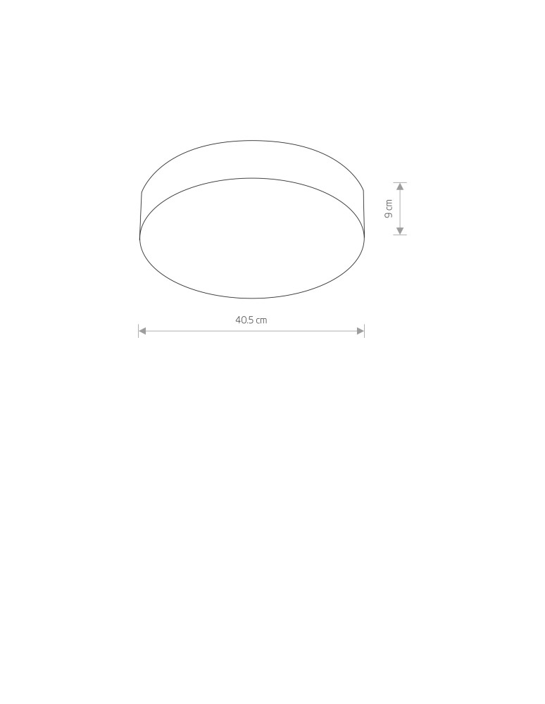 Nowodvorski ARENA LED Sufitowa Plafon Max moc 18W LED  Czarny 10176