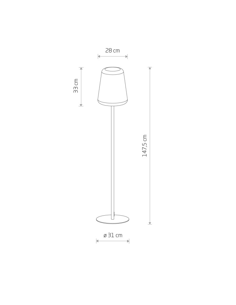 Nowodvorski PATIO Zewnętrzna Przenośna Max moc 40W E27 IP44 Grafitowy 10105 Nowodvorski PATIO Zewnętrzna Przenośna Max moc 40W E27 IP44 Grafitowy 10105