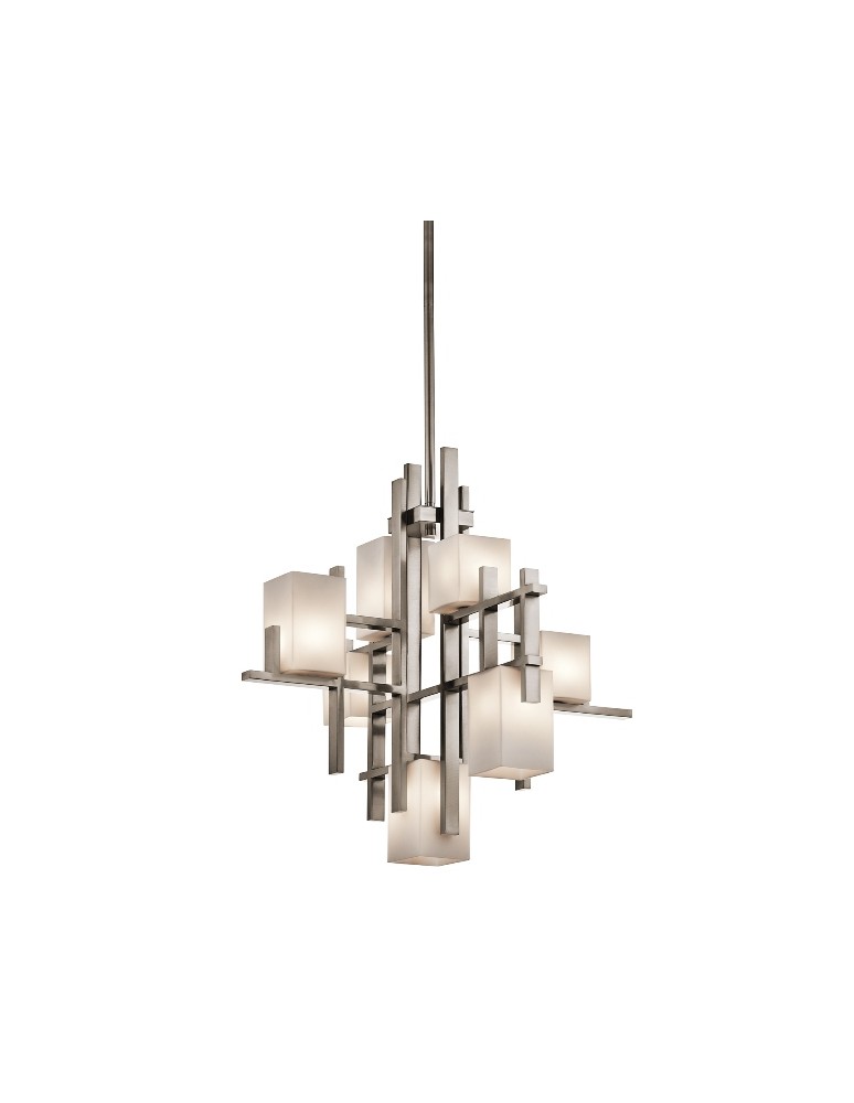 Żyrandole nowoczesne - Kichler CITY LIGHTS 7x40W G9 KL/CITY LIGHTS7A Wisząca - produkt kolory-swiatla.pl 1