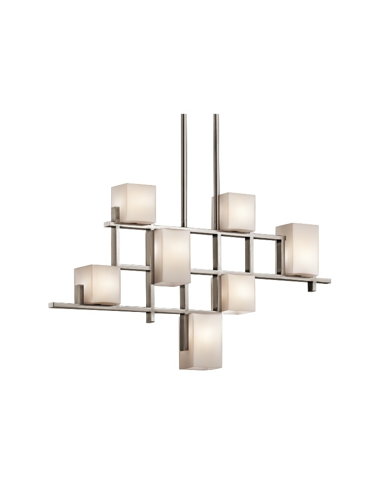 Żyrandole nowoczesne - Kichler CITY LIGHTS 7x40W G9  KL/CITY LIGHTS7B Wisząca - produkt kolory-swiatla.pl 1