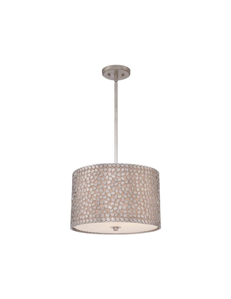 Lampy wiszące z abażurem - Quoizel CONFETTI 3x100W E27 QZ/CONFETTI/P/M Wisząca - produkt kolory-swiatla.pl 1