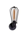 Light Prestige Pineto E27 1x40W Czarny/Transparentny LP-1134/1W