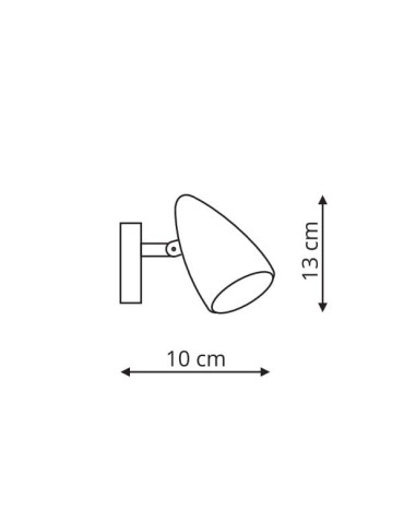 Light Prestige Cortino LED 1x5W czarny LP-2638/1W - produkt 2