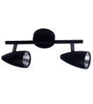 Kinkiety - Light Prestige Cortino LED 2x5W czarny LP-2638/2W - product 1