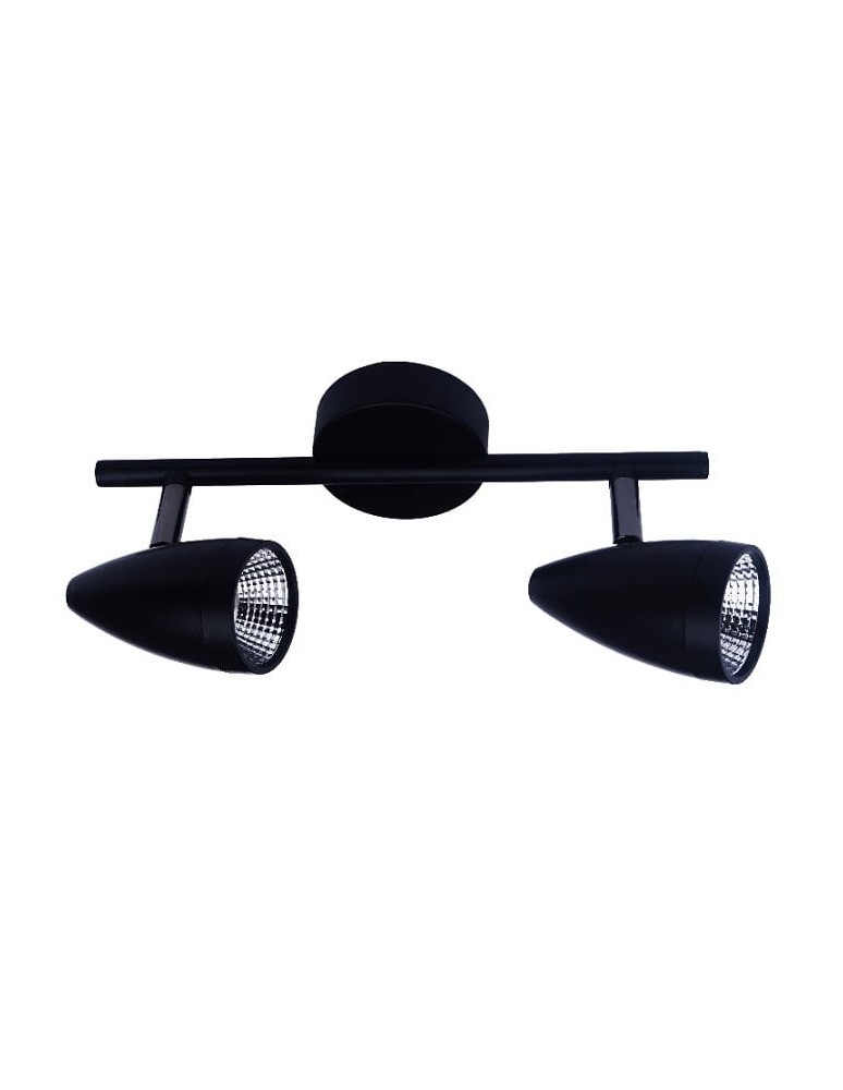 Kinkiety - Light Prestige Cortino LED 2x5W czarny LP-2638/2W - produkt kolory-swiatla.pl 1