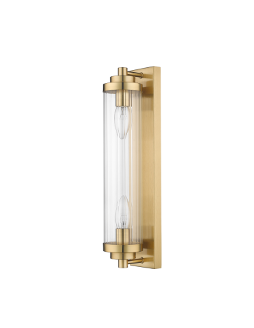 Light Prestige Lorenzo Kinkiet E14 2x40W transparentny/złoty LP-2960/1W GD