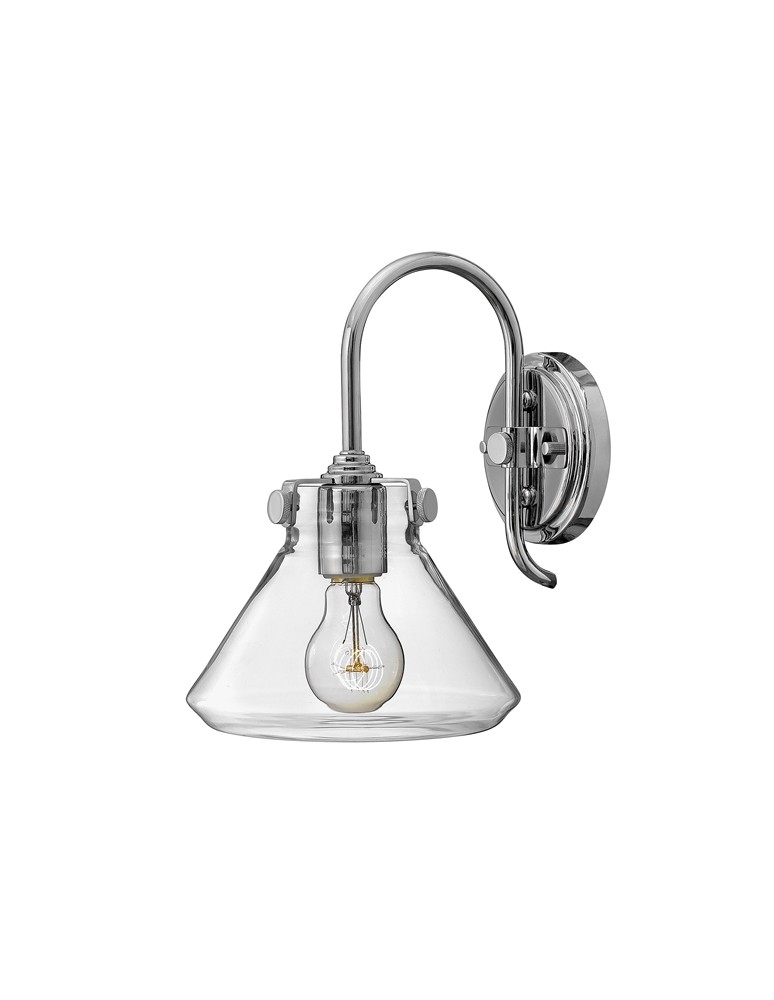 Kinkiety - Hinkley CONGRESS Clear Glass 1x100W E27 HK/CONGRES1/A CM Kinkiet - produkt kolory-swiatla.pl 1