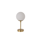 Lampy stołowe nowoczesne - Light Prestige Dorado Biurkowa E14 1x40W złoty/biały LP-002/1T S - produkt 1