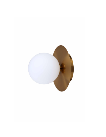 Light Prestige Roma Kinkiet G9 1x5W złoty/biały LP-1345/1W GD