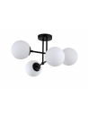 Light Prestige Roma Lampa wisząca E14 4x40W czarny/biały LP-1345/4P BK