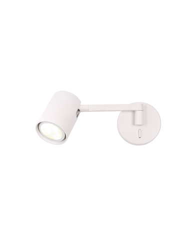 Light Prestige Snow Kinkiet GU10 1x40W biały LP-731/1WL WH