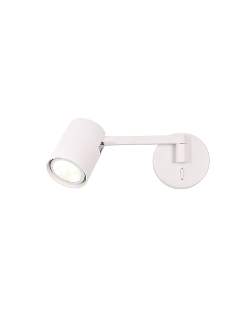 Light Prestige Snow Kinkiet GU10 1x40W biały LP-731/1WL WH