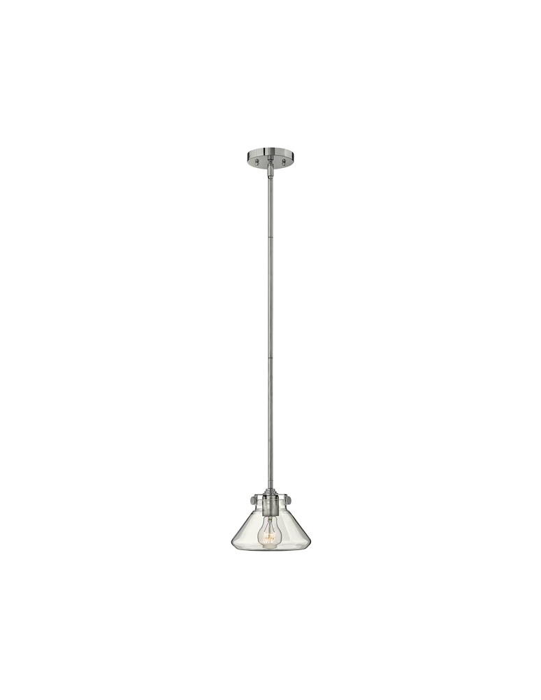 Lampy wiszące pojedyncze - Hinkley CONGRESS Clear Glass 1x100W E27 HK/CONGRESP/A CM Wisząca - produkt kolory-swiatla.pl 1