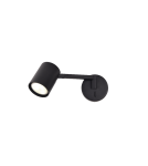 Kinkiety regulowane - Light Prestige Snow Kinkiet GU10 1x40W czarny LP-731/1WL BK - produkt 1
