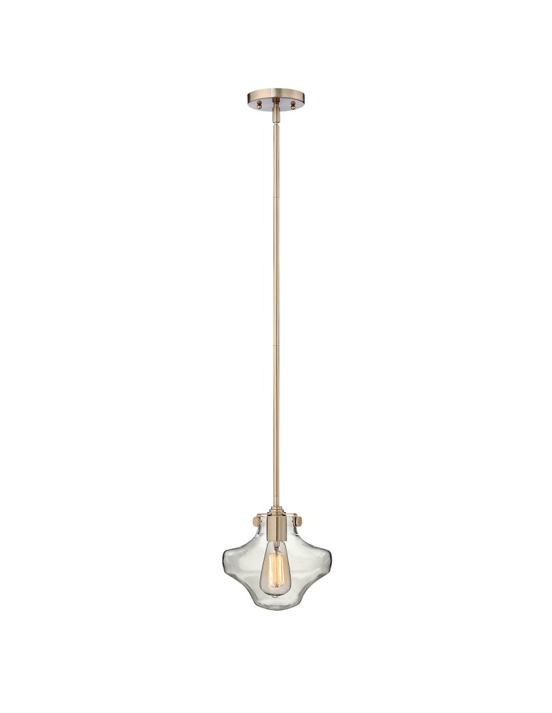 Lampy wiszące pojedyncze - Hinkley CONGRESS Clear Glass 1x100W E27 HK/CONGRESP/B BC Wisząca - produkt kolory-swiatla.pl 1