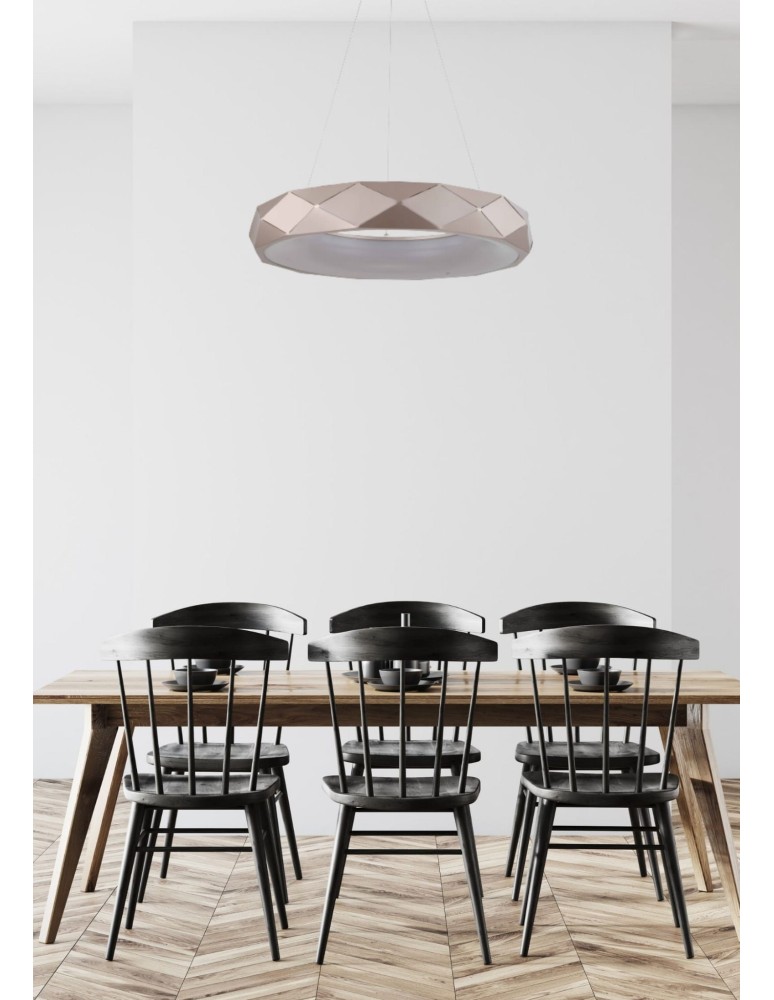 Light Prestige Reus wisząca LED 1xLED 36W Złoty LP-8069/1P LED GD