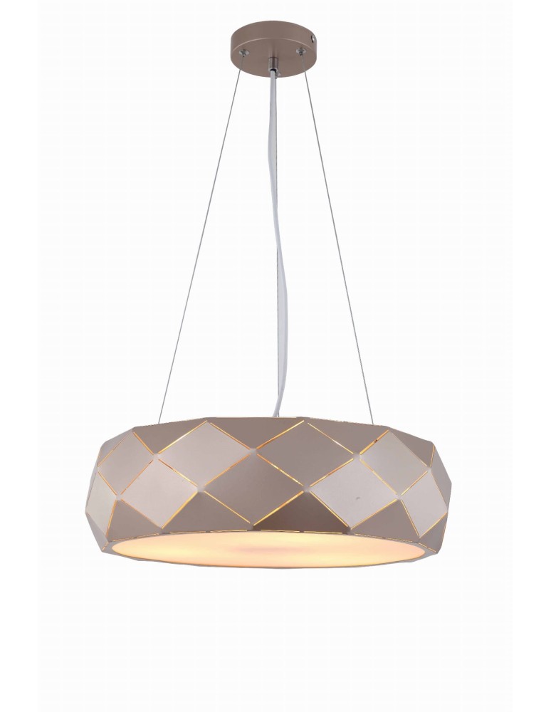 Light Prestige REUS Lampa wisząca E27 3x40W złoty LP-8069/1P GD