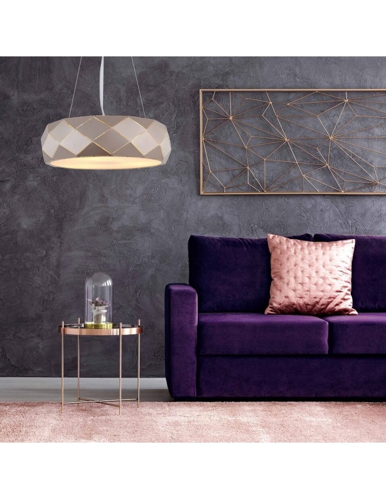 Light Prestige REUS Lampa wisząca E27 3x40W złoty LP-8069/1P GD