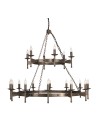 Elstead Lighting Interior Wisząca CROMWELL 18x60W E14 CW18 OLD BRZ