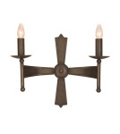 Kinkiety świecznikowe - Elstead Lighting Interior Kinkiet CROMWELL 2x60W E14 CW2 OLD BRZ - product 1