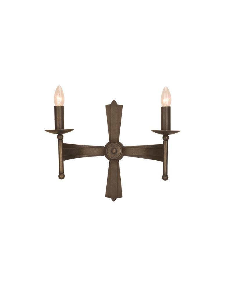 Kinkiety świecznikowe - Elstead Lighting Interior Kinkiet CROMWELL 2x60W E14 CW2 OLD BRZ - produkt kolory-swiatla.pl 1