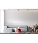 Oprawy sufitowe na wymienne źródło światła - Light Prestige Camino oprawa natynkowa biała LP-1101/1SM WH 1xQR111 biały - product 2
