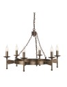 Elstead Lighting Interior Wisząca CROMWELL 6x60W E14 CW6 OLD BRZ
