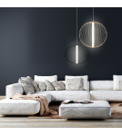 Light Prestige Treviso lampa wisząca duża złota 3000K LP-798/1P L3 GD 1xLED złoty Light Prestige Treviso lampa wisząca duża złota 3000K LP-798/1P L3 GD 1xLED złoty