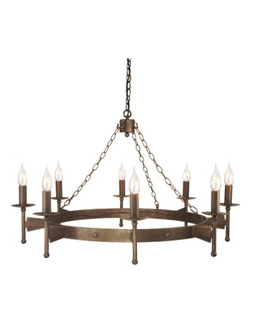 Elstead Lighting Interior Wisząca CROMWELL 8x60W E14 CW8 OLD BRZ