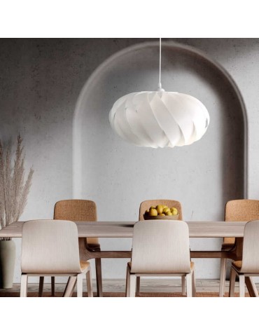 Light Prestige Jet lampa wisząca biała LP-023/1P WH 1xE27 biały - produkt 2