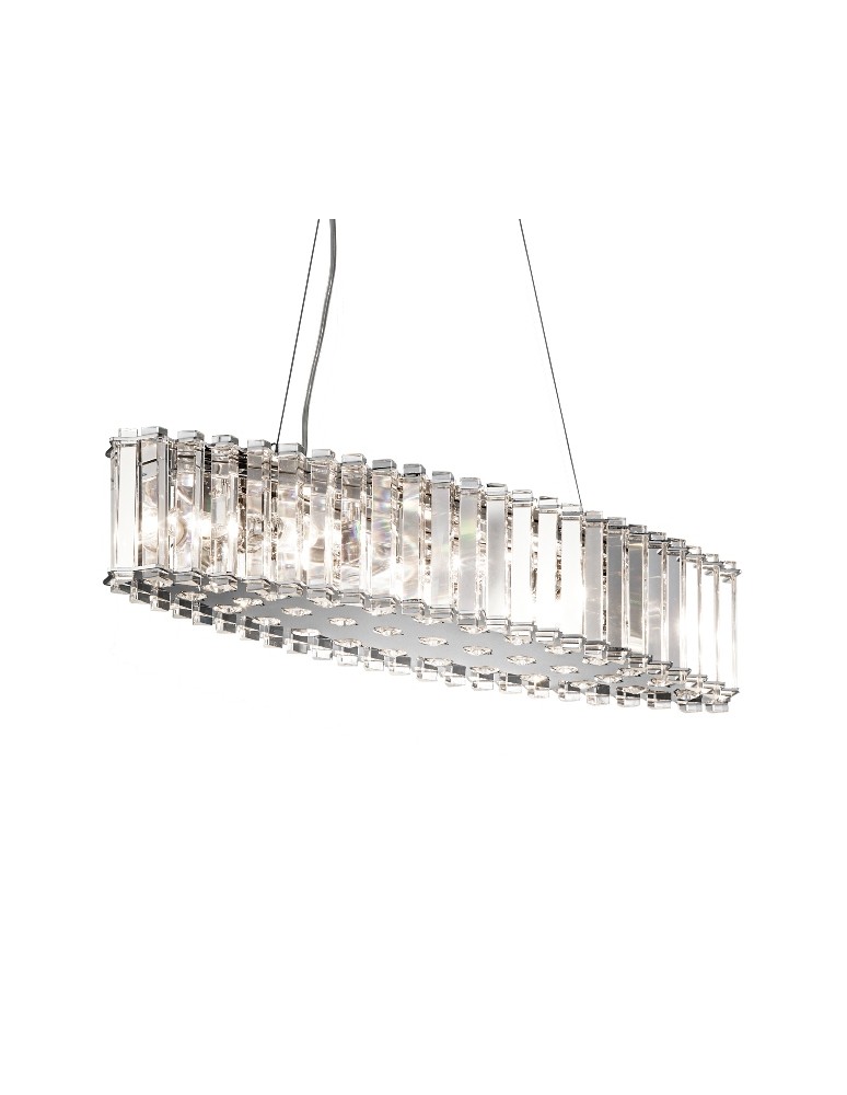Żyrandole glamour - Kichler CRYSTAL SKYE ISLAND 8x50W G9 KL/CRSTSKYE/ISLE Wisząca - produkt kolory-swiatla.pl 1