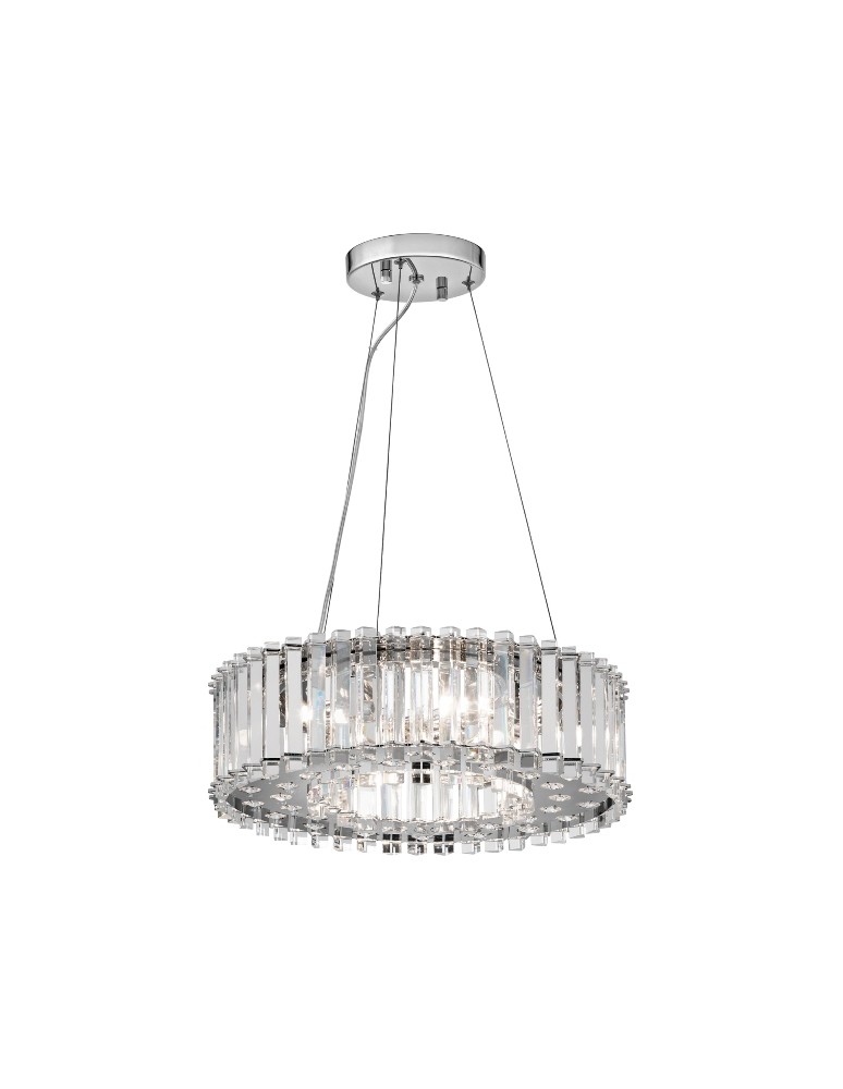 Żyrandole glamour - Kichler CRYSTAL SKYE 6x50W G9 KL/CRSTSKYE/P/A Wisząca - produkt kolory-swiatla.pl 1