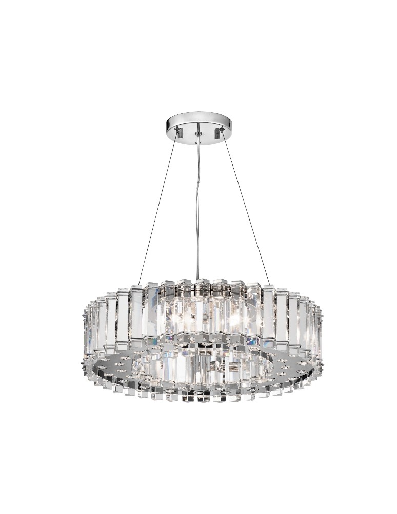 Żyrandole glamour - Kichler CRYSTAL SKYE 8x50W G9 KL/CRSTSKYE8 Wisząca - produkt kolory-swiatla.pl 1
