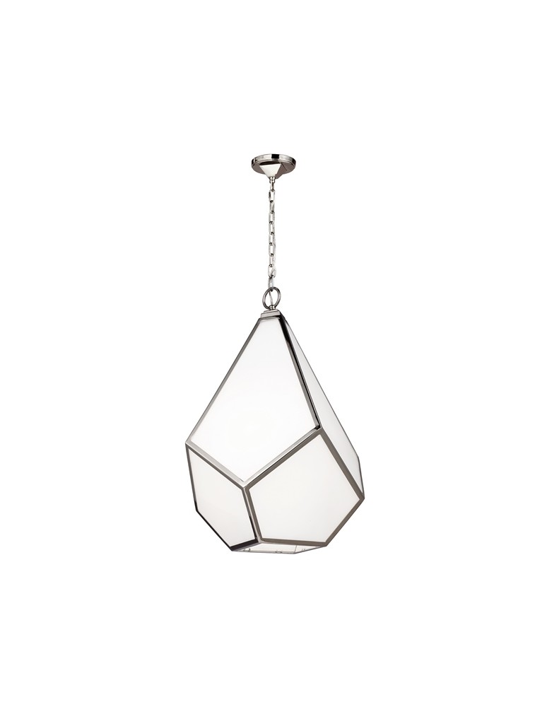 Lampy wiszące geometryczne - Feiss DIAMOND 4x75W E27 FE/DIAMOND/P/L  Wisząca - produkt kolory-swiatla.pl 1