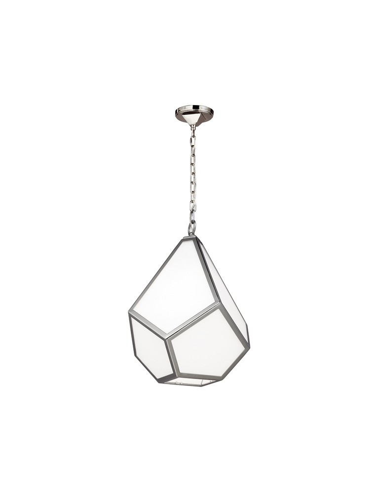 Lampy wiszące geometryczne - Feiss DIAMOND 1x75W E27 FE/DIAMOND/P/M Wisząca - produkt kolory-swiatla.pl 1