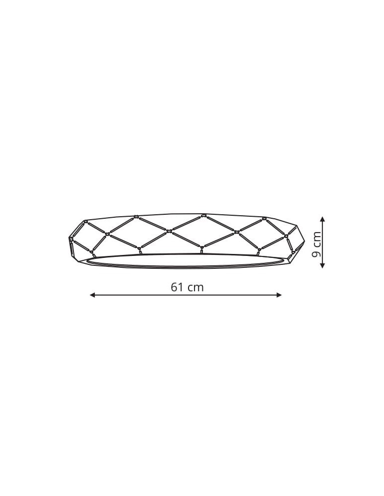Lampy sufitowe - Light Prestige Reus LED plafon biały LP-8069/1C LED WH 1xLED biały - product kolory-swiatla.pl 3