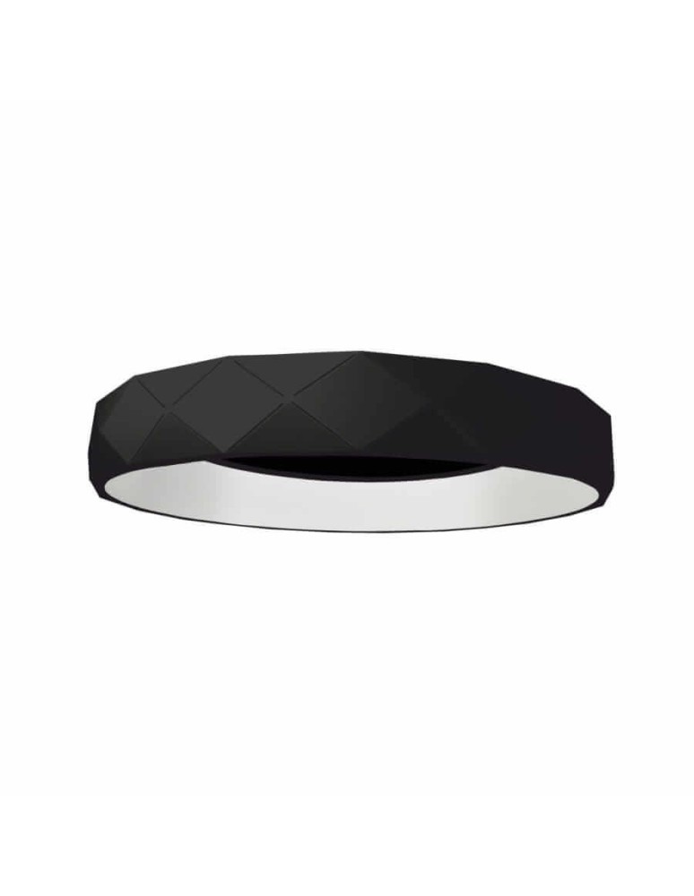 Lampy sufitowe - Light Prestige Reus LED plafon czarny LP-8069/1C LED BK 1xLED czarny - produkt kolory-swiatla.pl 1