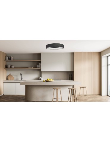 Light Prestige Reus LED plafon czarny LP-8069/1C LED BK 1xLED czarny - produkt 2