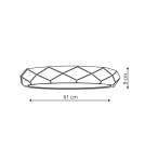 Lampy sufitowe - Light Prestige Reus LED plafon czarny LP-8069/1C LED BK 1xLED czarny - product 3