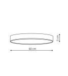 Lampy sufitowe - Light Prestige Rapido plafon duży biały 3000K LP-433/1C 3L WH xLED biały - product 3