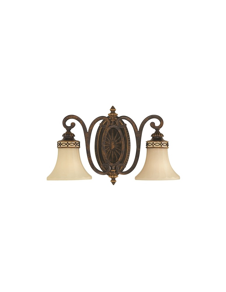Kinkiety - Feiss DRAWING ROOM 2x100W E27 FE/DRAWINGRM2/B Kinkiet - produkt kolory-swiatla.pl 1