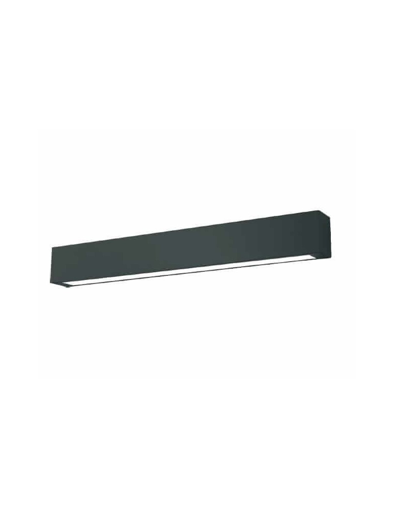 Kinkiety łazienkowe - Light Prestige Ibros kinkiet czarny duzy z IP44 3000K GS-LWA-12W 3000K BK 1xLED czarny - produkt kolory-swiatla.pl 1