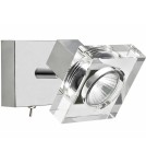 Kinkiety potrójne - Light Prestige Victoria 3 kinkiet LP-710/3W 3xGU10 srebrny, transparentny - produkt 3