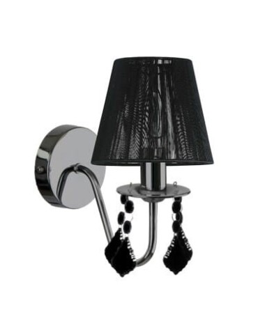 Light Prestige Mona kinkiet czarny 1xE14 czarny LP-5005/1W czarny