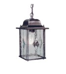 Lampy zewnętrzne wiszące - Elstead WEXFORD Wisząca E27 1x100W Czarny/Srebrny WX9 - produkt 1